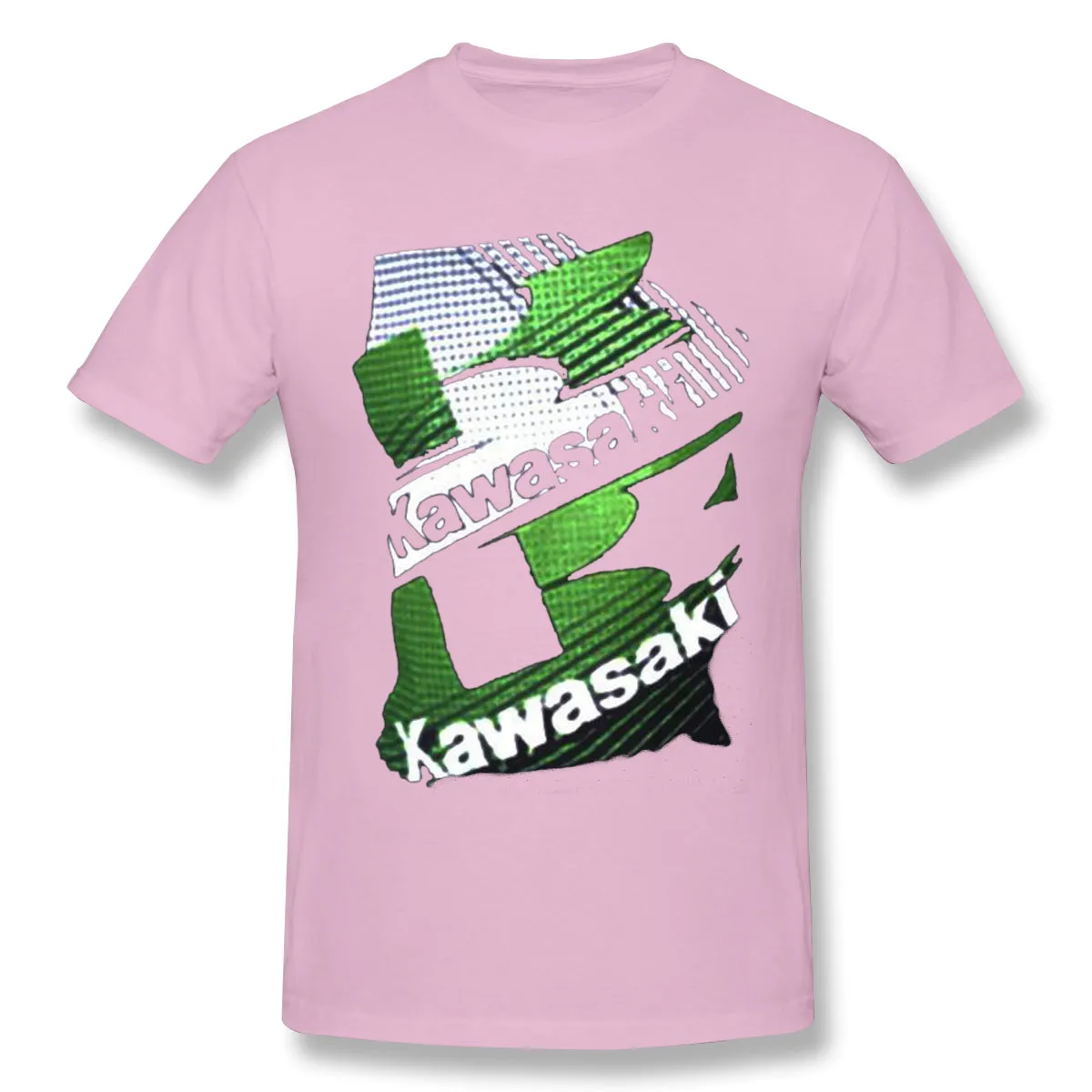 Mens Novelty T-Shirt Kawasaki Ninja Racing Comfortable Crew Neck Short Sleeves Tees