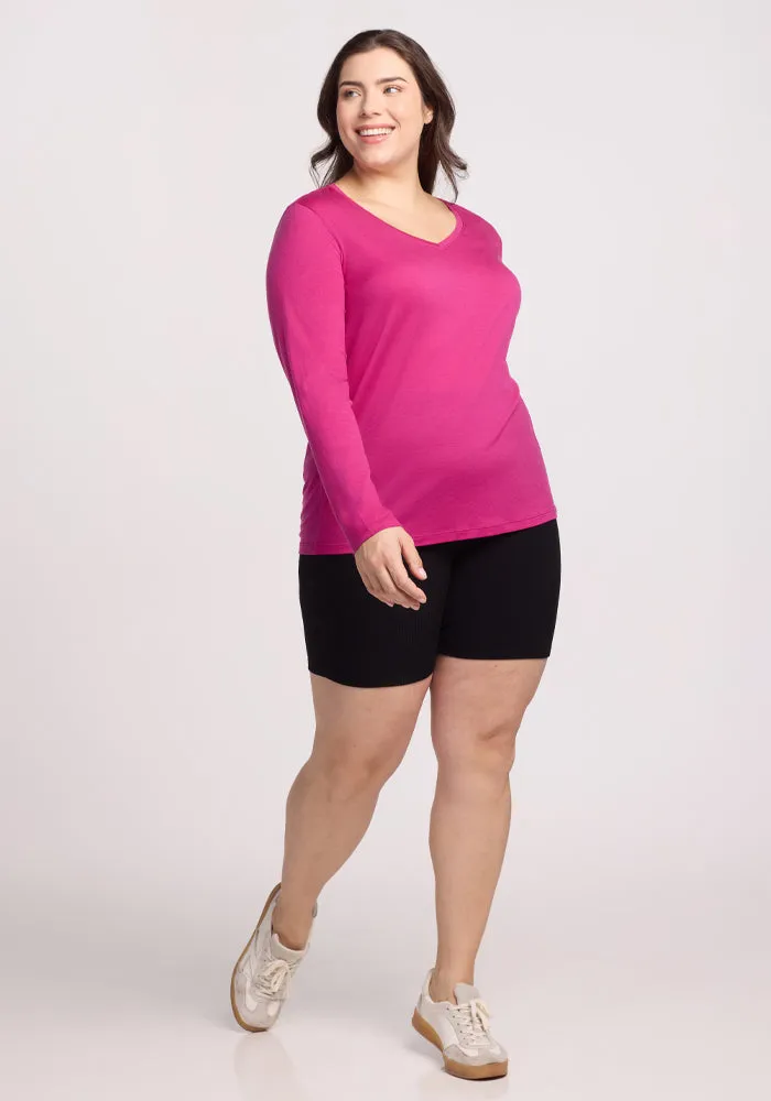 Millie Long Sleeve - Berry Punch