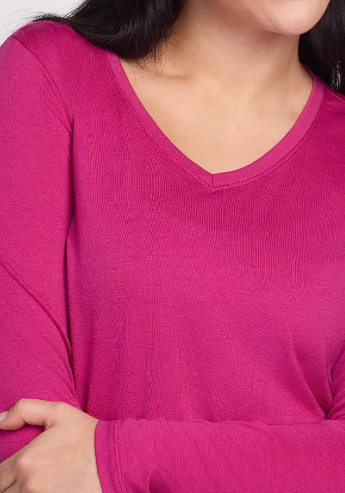 Millie Long Sleeve - Berry Punch