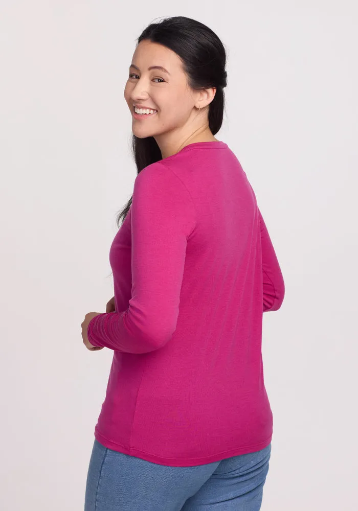 Millie Long Sleeve - Berry Punch