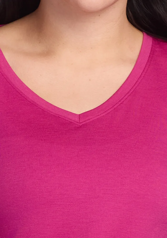 Millie Long Sleeve - Berry Punch