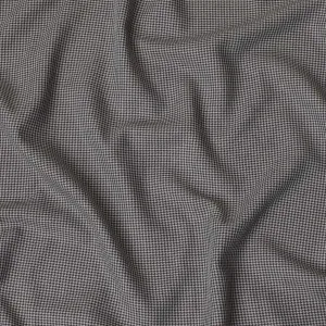 Monochrome Houndstooth 100% Cotton Shirting Fabric - Italian Tailored, 150cm Width"-D18581