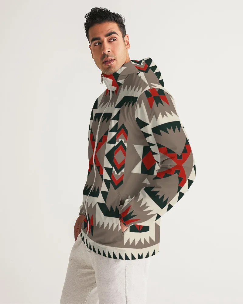 Native North American Navajo Design Men's Windbreaker