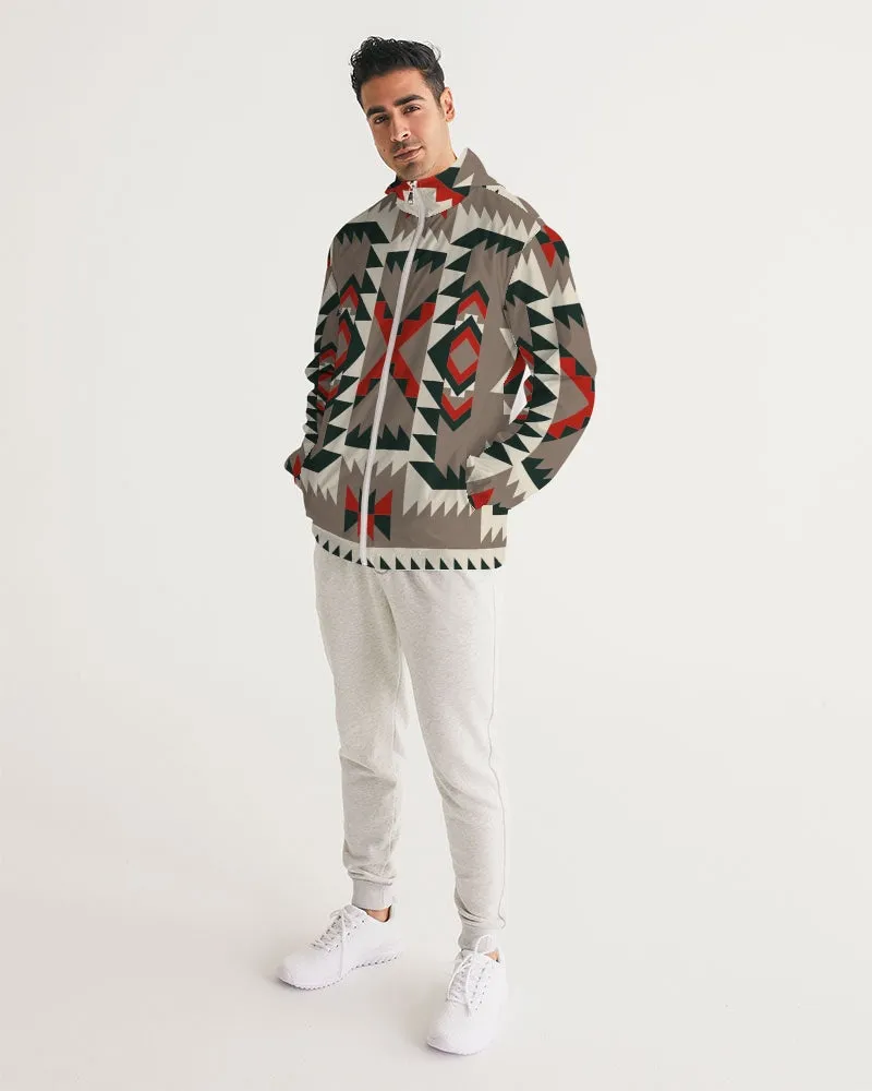 Native North American Navajo Design Men's Windbreaker