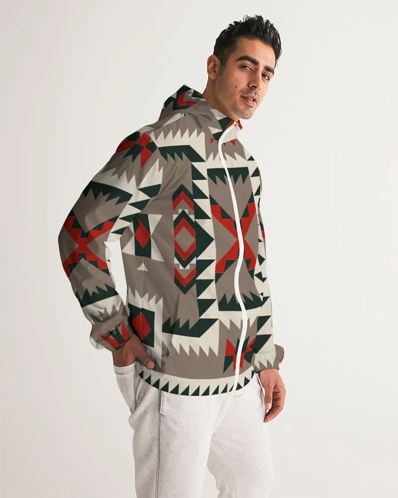 Native North American Navajo Design Men's Windbreaker