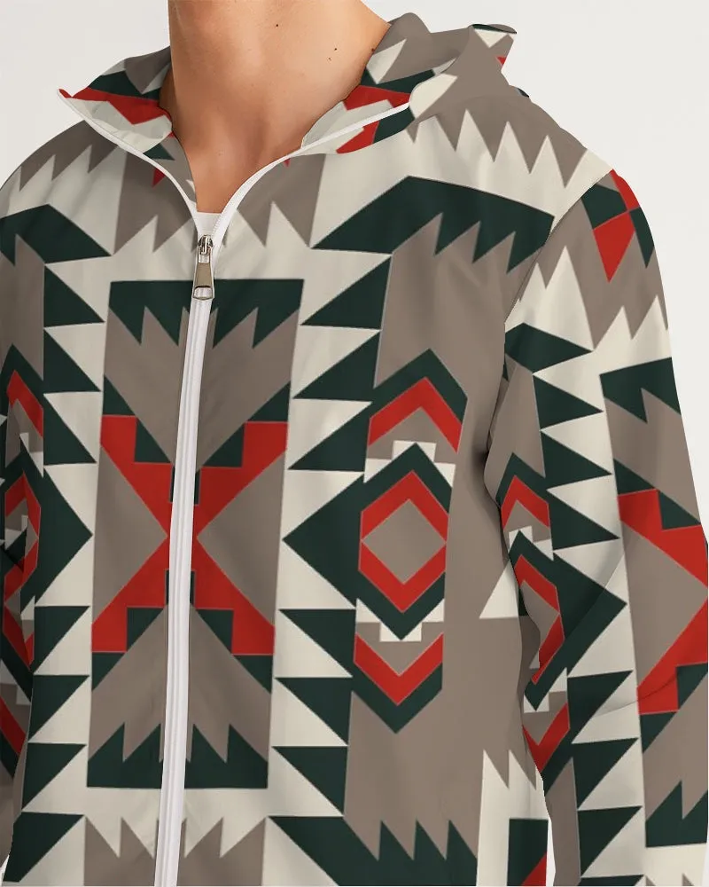 Native North American Navajo Design Men's Windbreaker