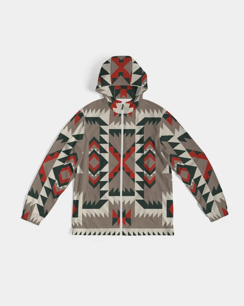 Native North American Navajo Design Men's Windbreaker