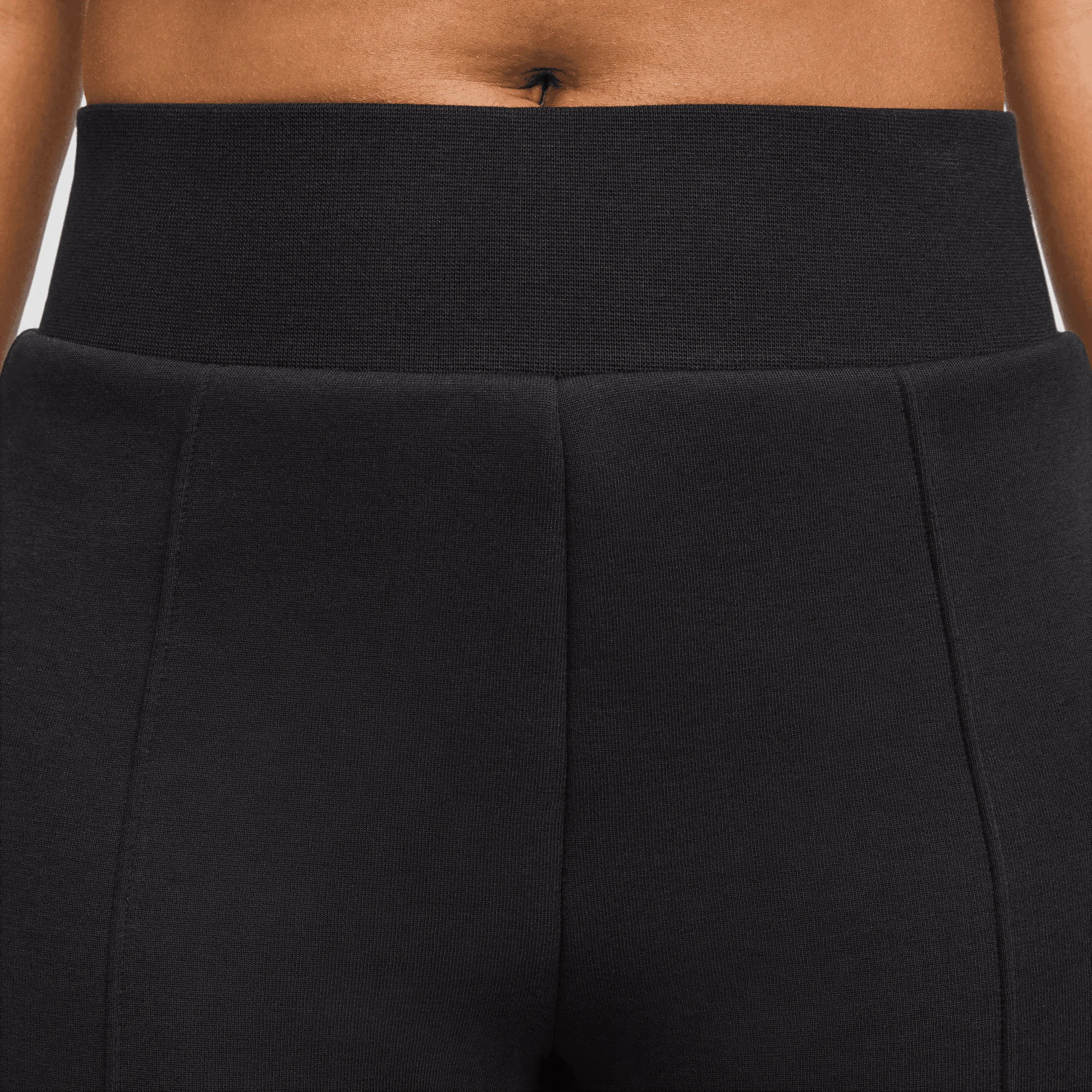 Nike Women's Sportswear Tech Fleece Black High Waisted Slim Pants