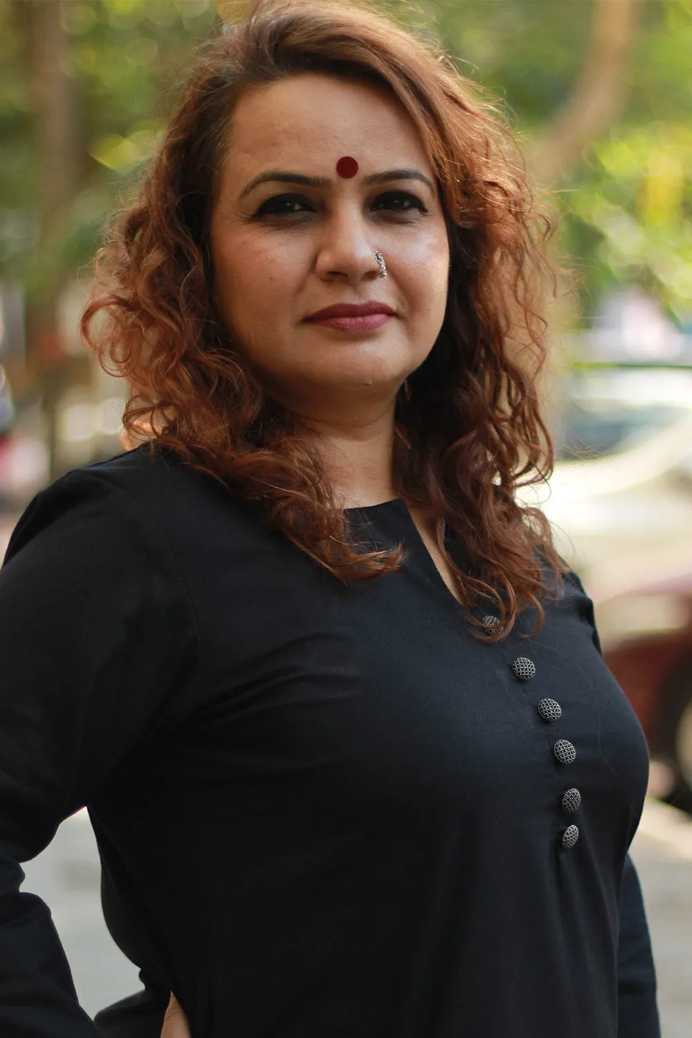 Nitya | Long Kurta | Noir