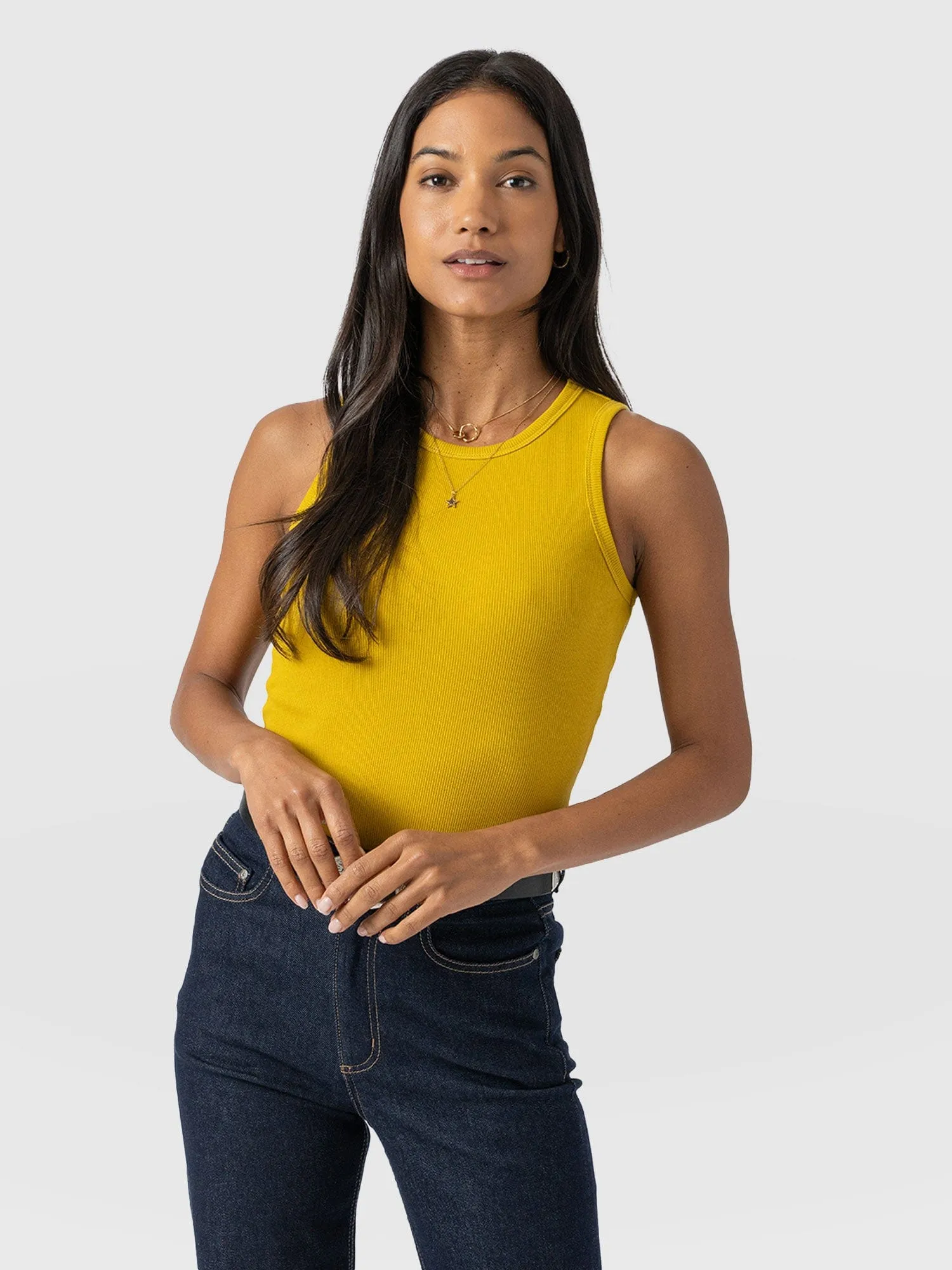 Nova Racer Vest - Mustard