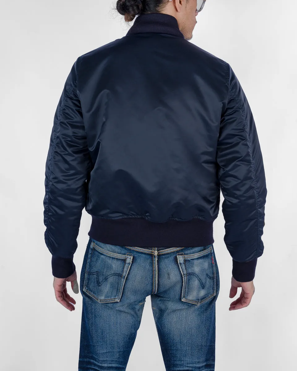Nylon Type L-2B Flight Jacket - Navy Blue
