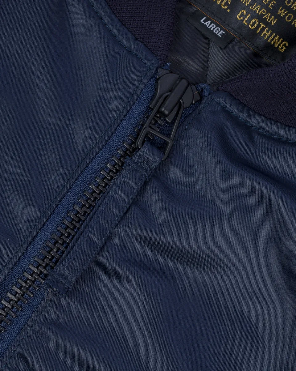 Nylon Type L-2B Flight Jacket - Navy Blue