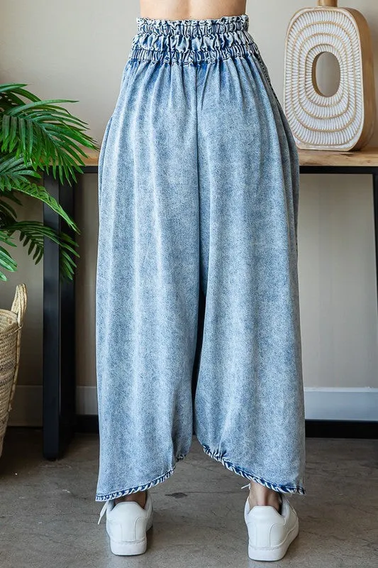 Oli & Hali Tencel Baggy Jogger Pants