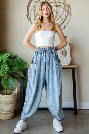 Oli & Hali Tencel Baggy Jogger Pants