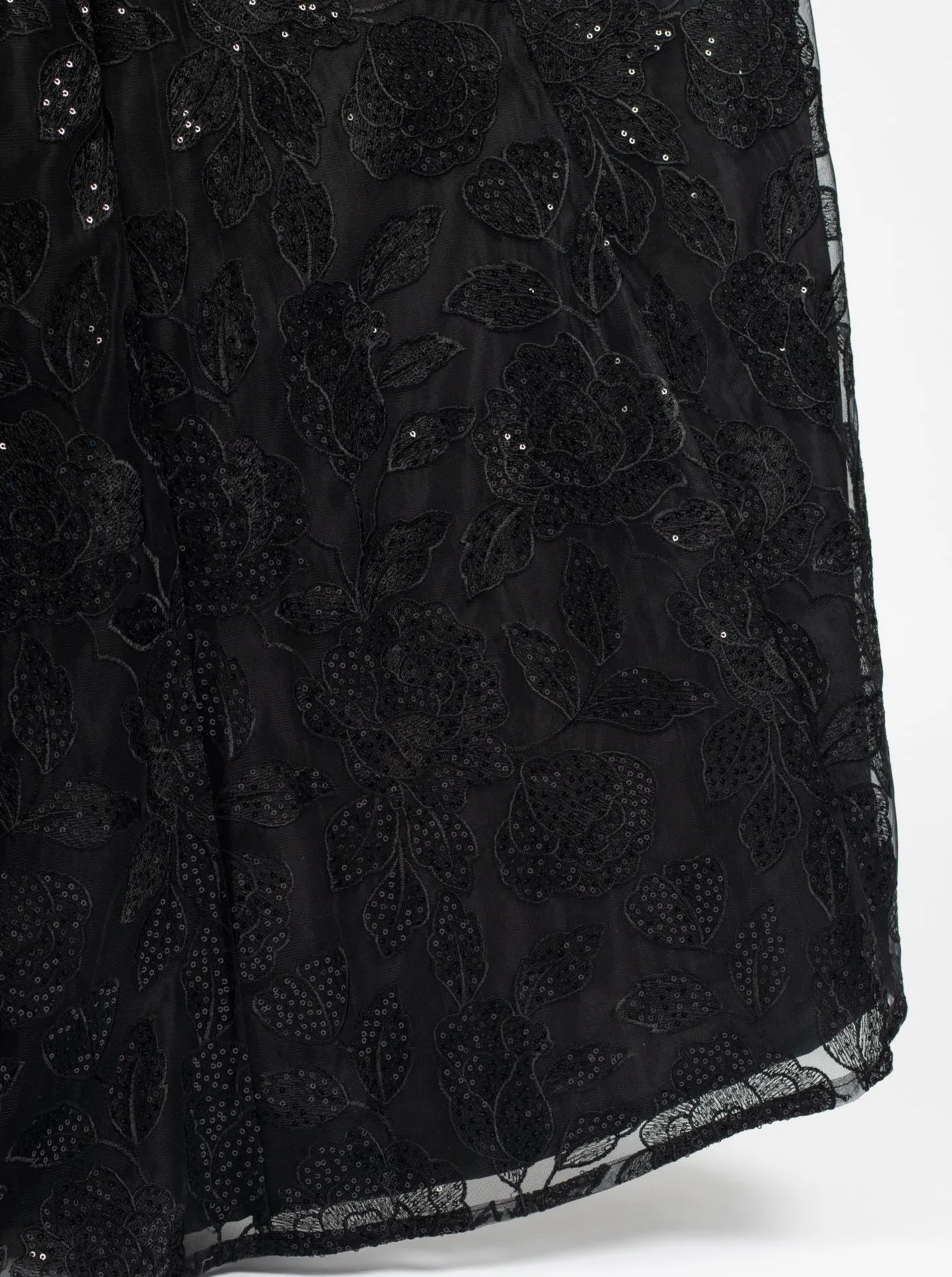 Onyx Flora Skirt