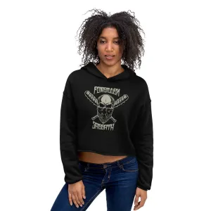 Original Gangsyer SKULL-WOMEN'S CROPPED HOODIE