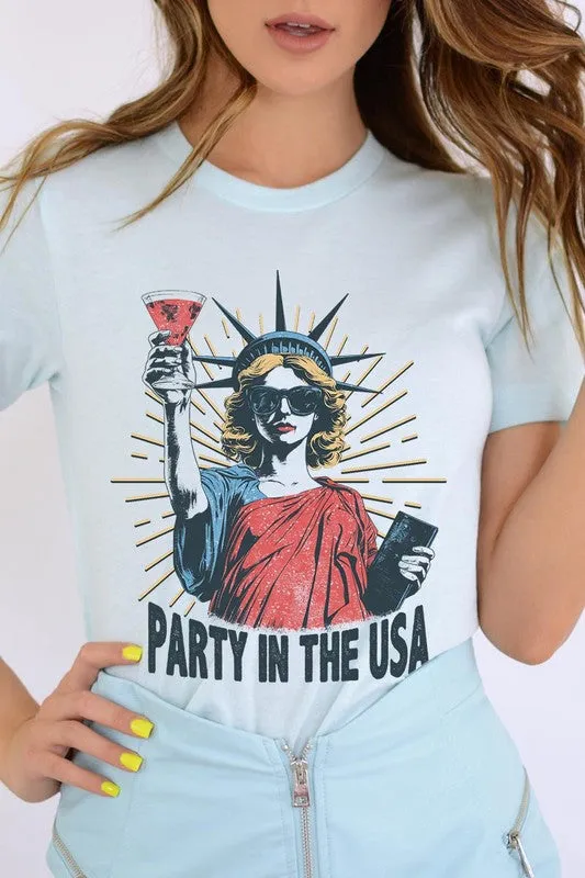 Party in the USA Graphic T Shirts