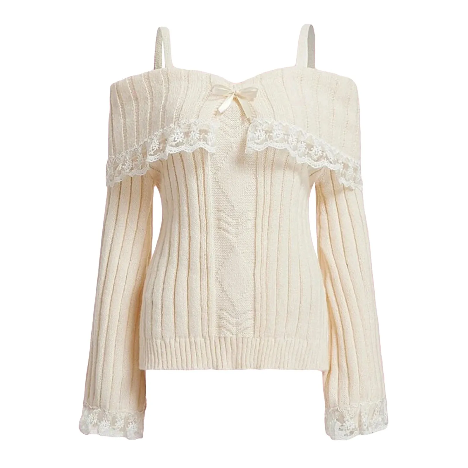 Pink Knit Princess Sweater