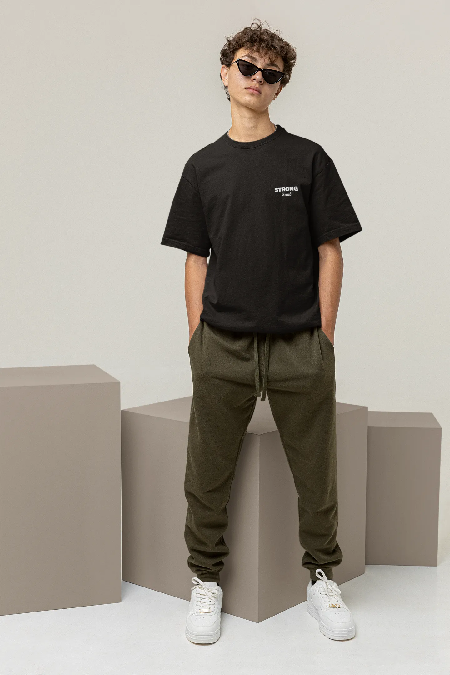 Plain Gym Oversized T Shirt