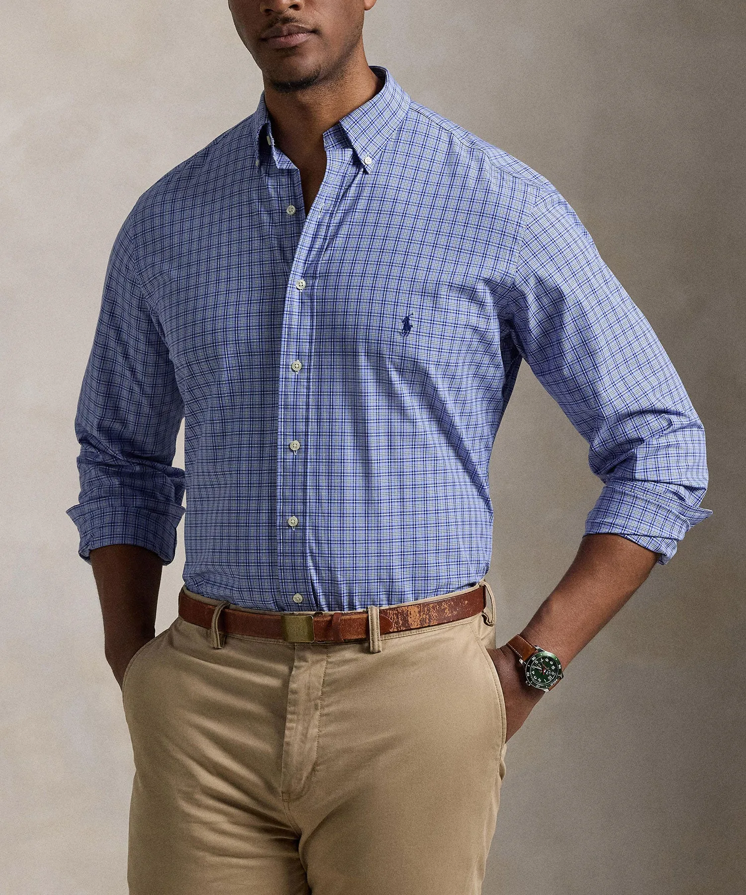 Polo Ralph Lauren Long Sleeve Poplin Sport Shirt