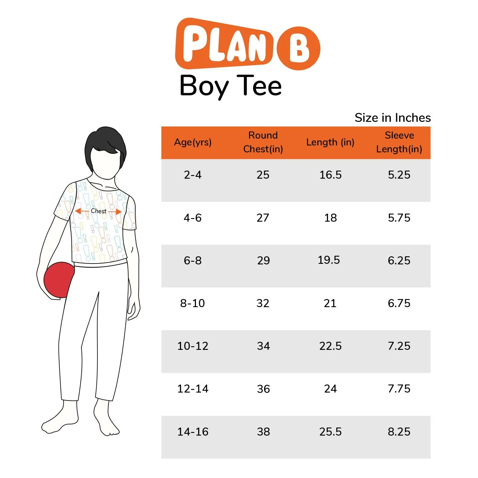Poppers - Set Of 3 Boy Tees