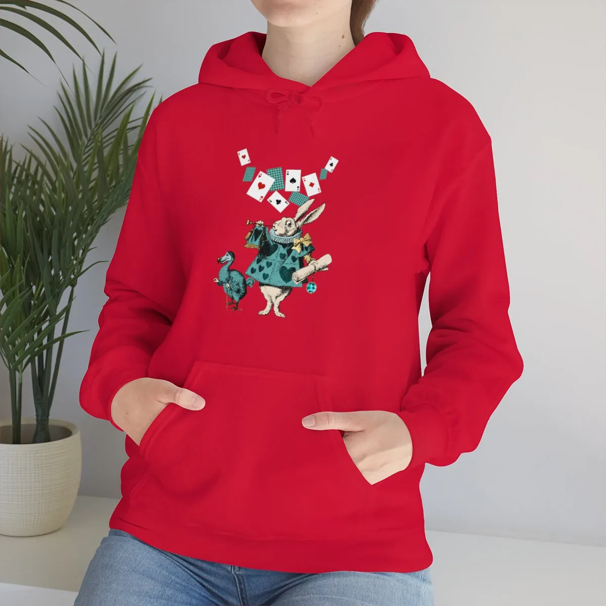 Pullover Hoodies-Alice in Wonderland Gifts 101 Teal Series, Gift Idea
