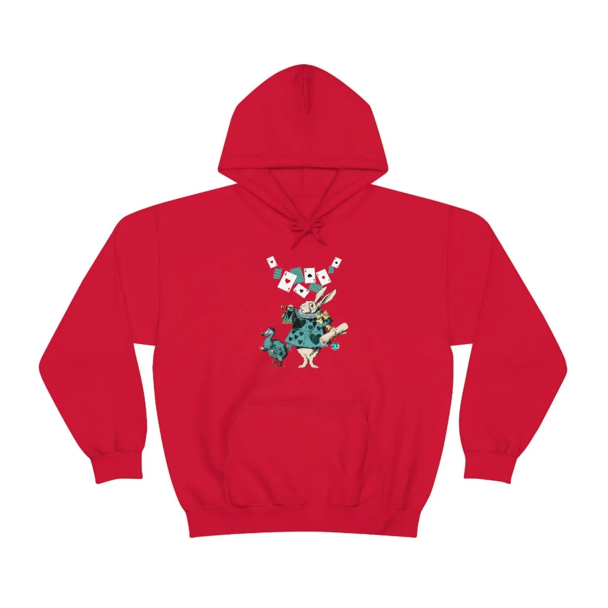 Pullover Hoodies-Alice in Wonderland Gifts 101 Teal Series, Gift Idea