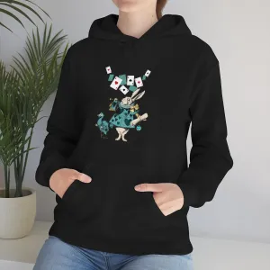 Pullover Hoodies-Alice in Wonderland Gifts 101 Teal Series, Gift Idea
