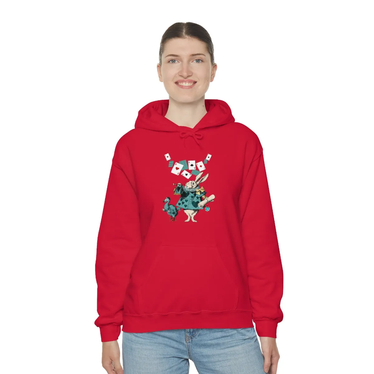 Pullover Hoodies-Alice in Wonderland Gifts 101 Teal Series, Gift Idea
