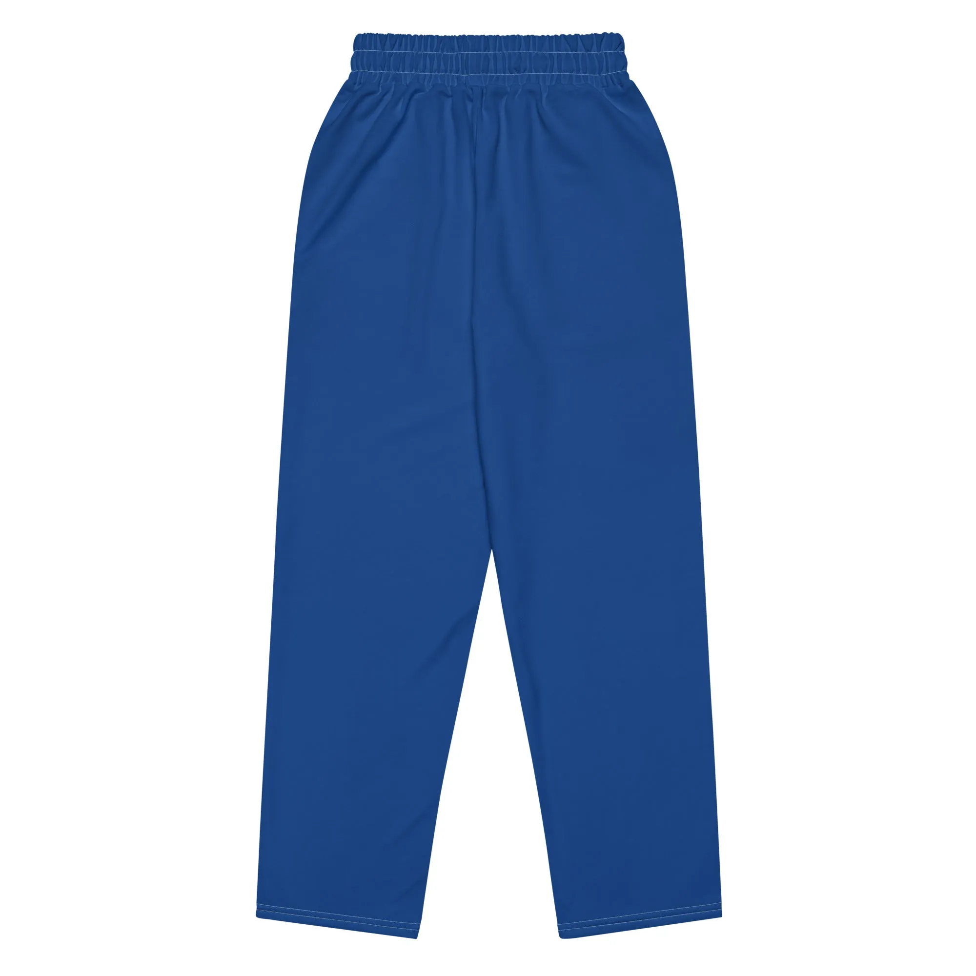 QILLTIME Logo Wide-leg joggers/Dark Cerulean