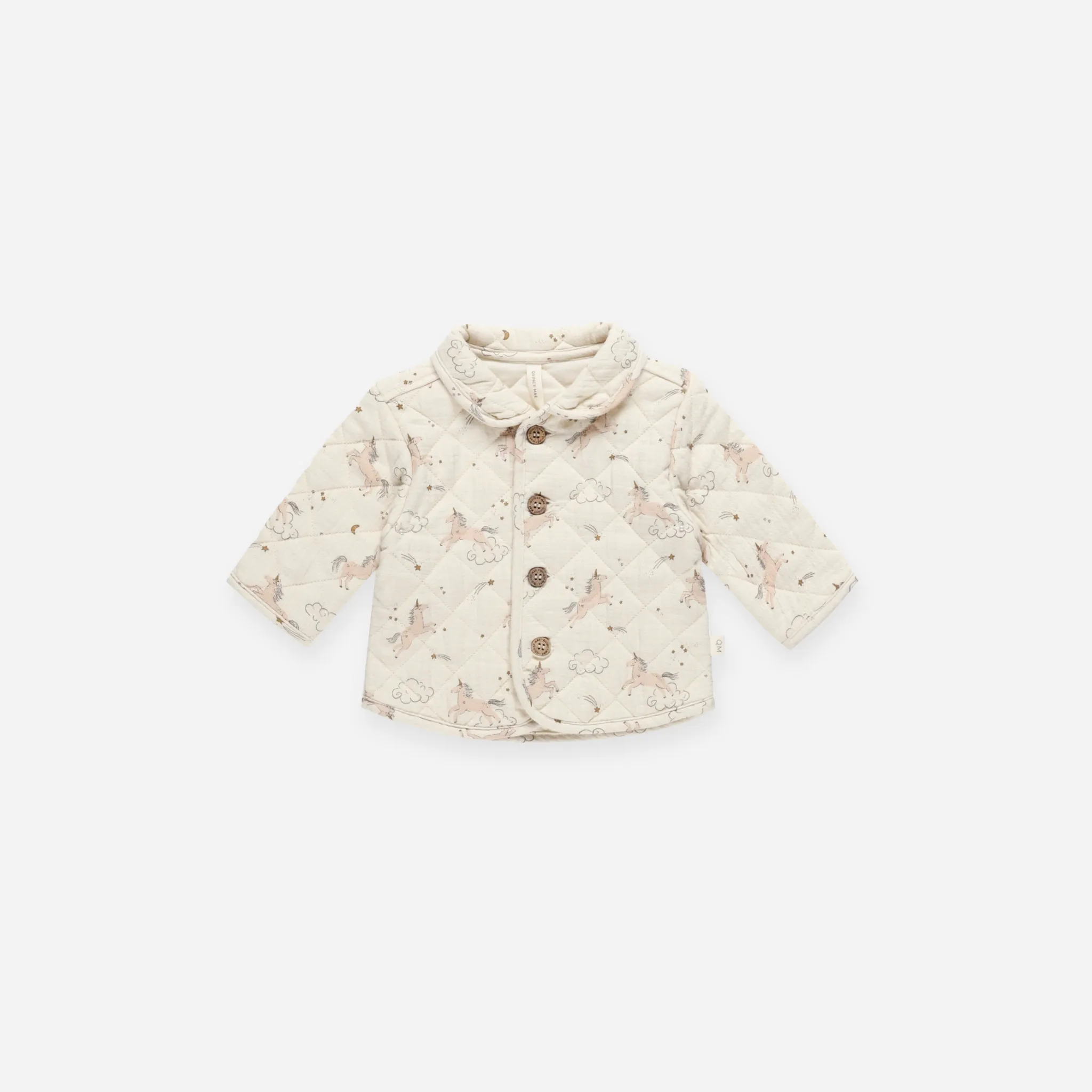 Quilted Jacket - Unicorns