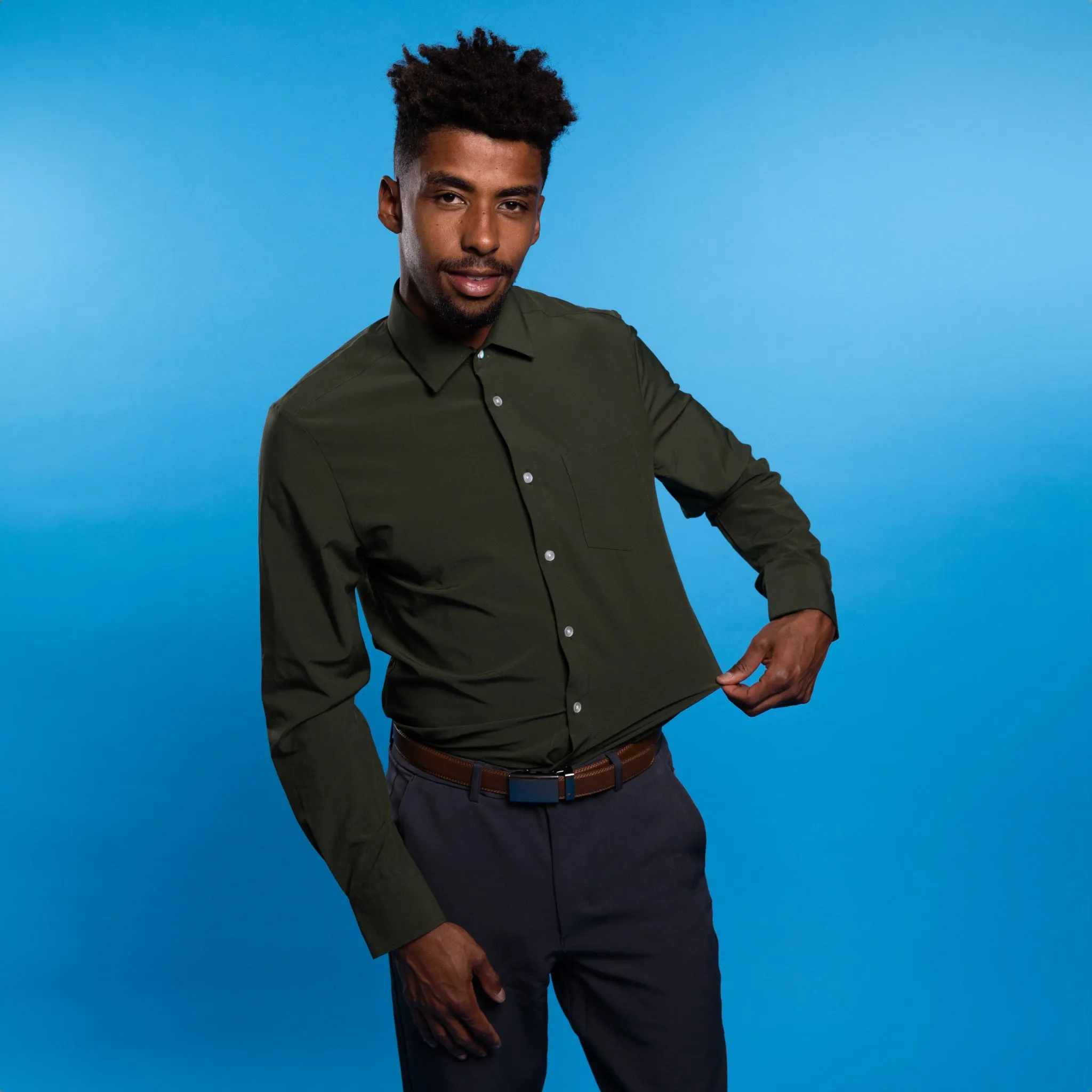 Range Shirt - Forest Green