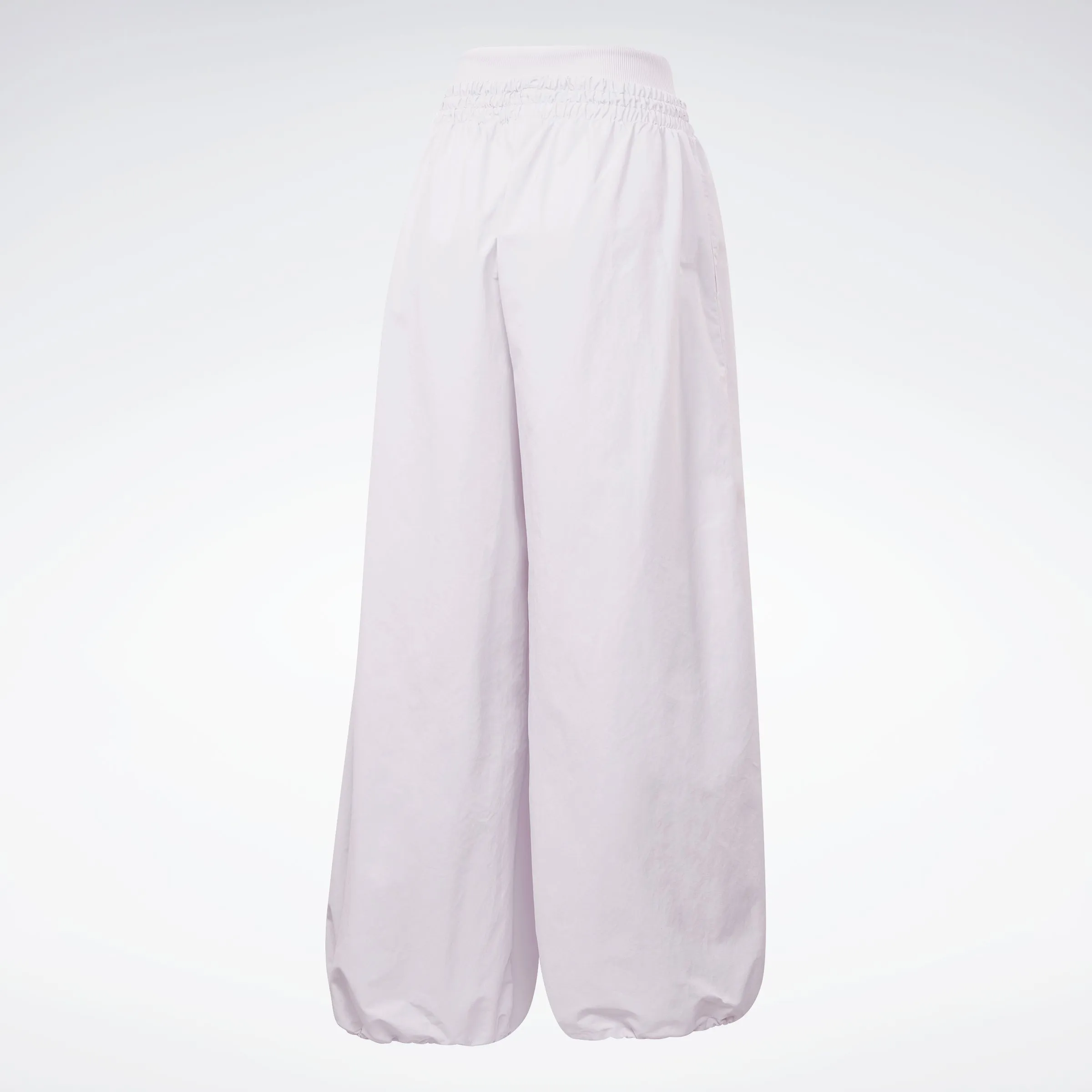 Reebok Apparel Women Wide Leg Woven Tracksuit Bottoms Porcel