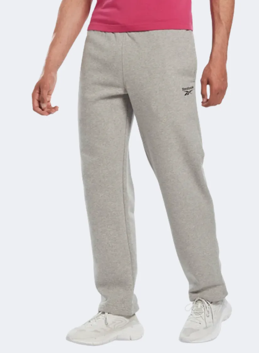 Reebok Identity Open Hem Men Training Pant Grey Heather