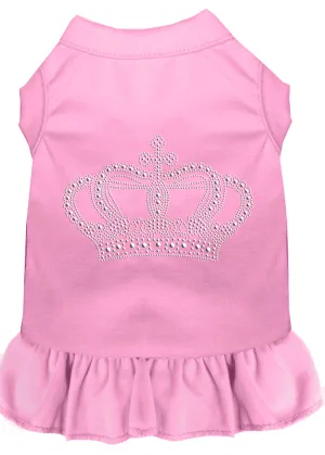 Rhinestone Crown Dress Light Pink Xxxl