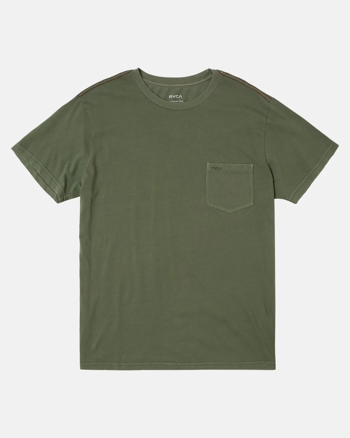 RVCA Pigment Pocket Tee - Olive
