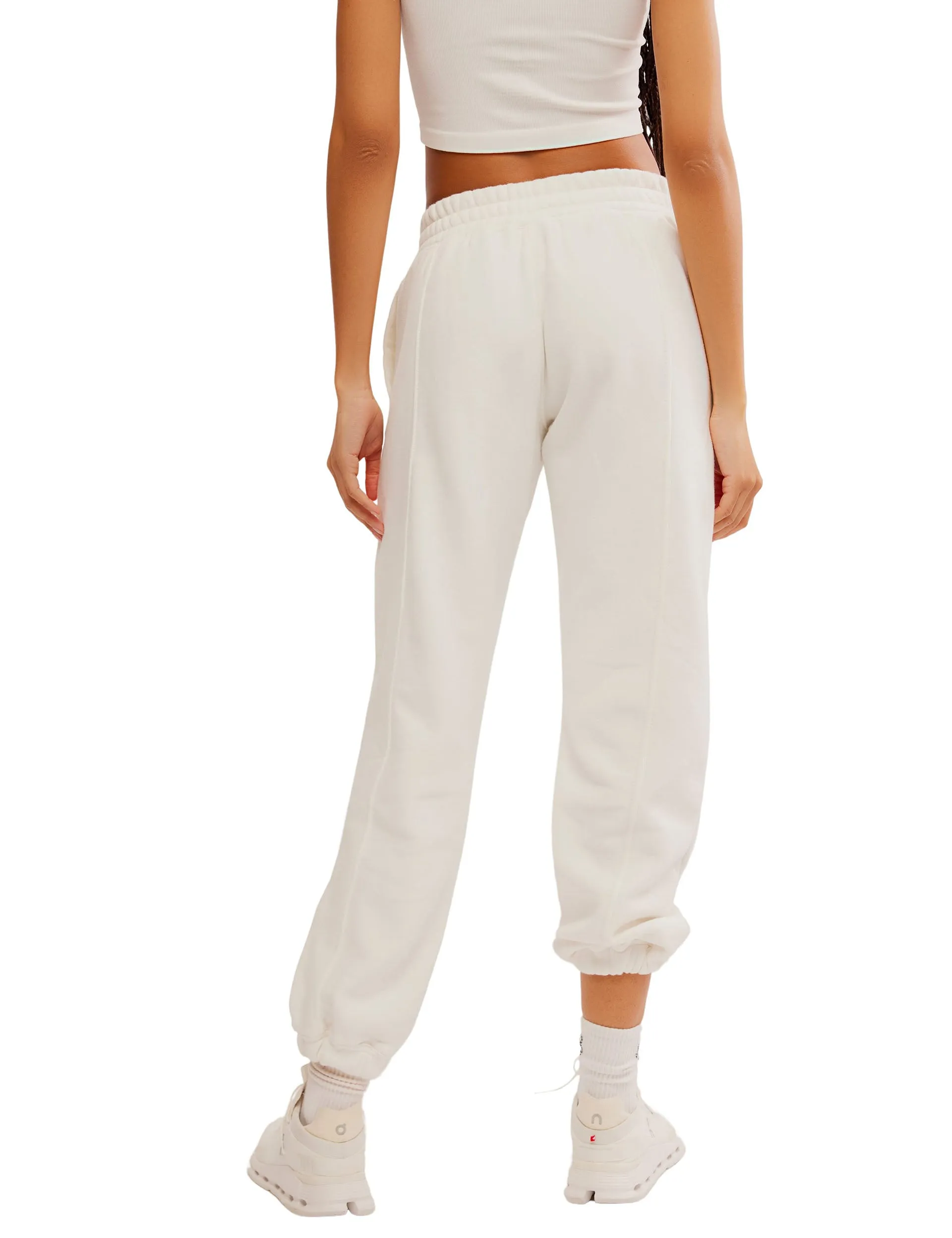 Sprint To The Finish Pants - Ivory