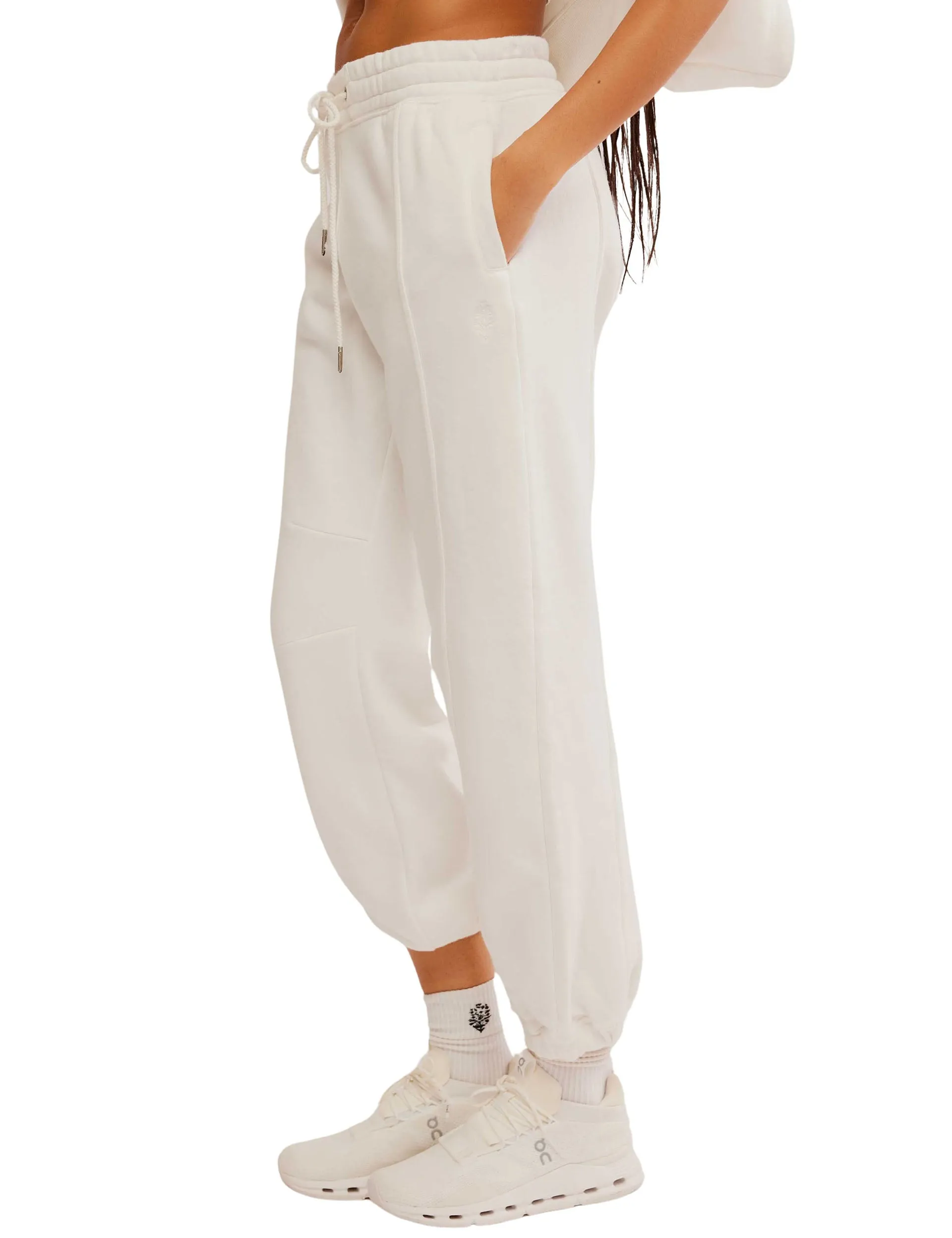 Sprint To The Finish Pants - Ivory