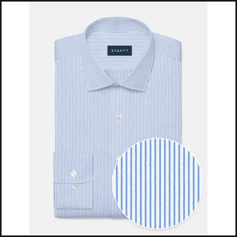 Stantt Performance Blue Bengal Stripe C264