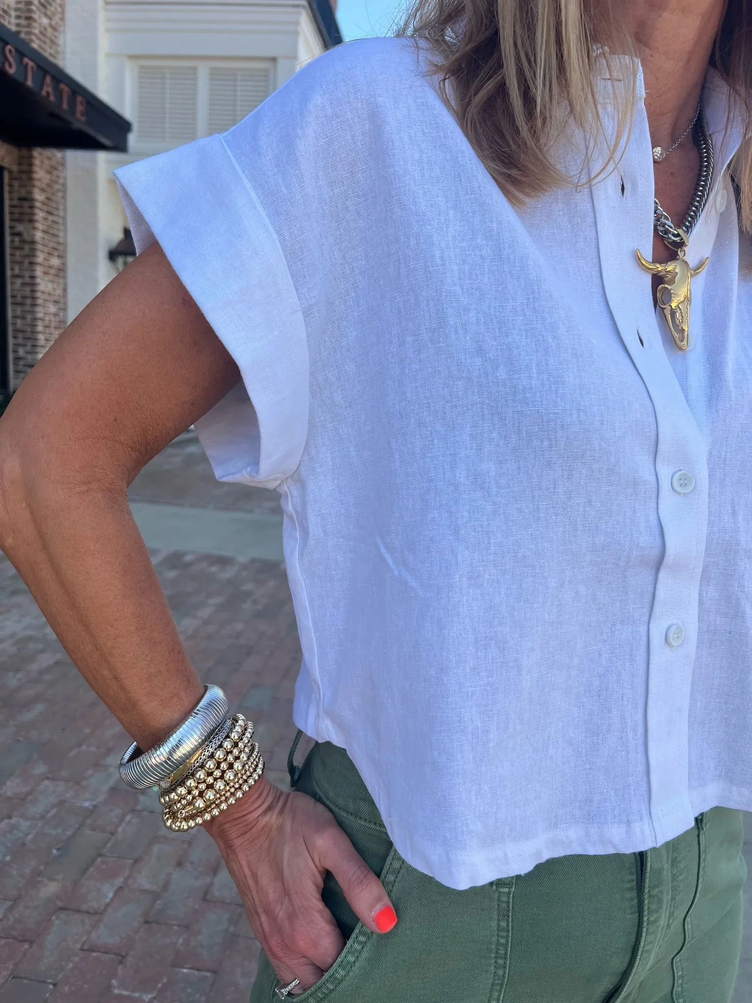 Steve Madden | ILara Top White