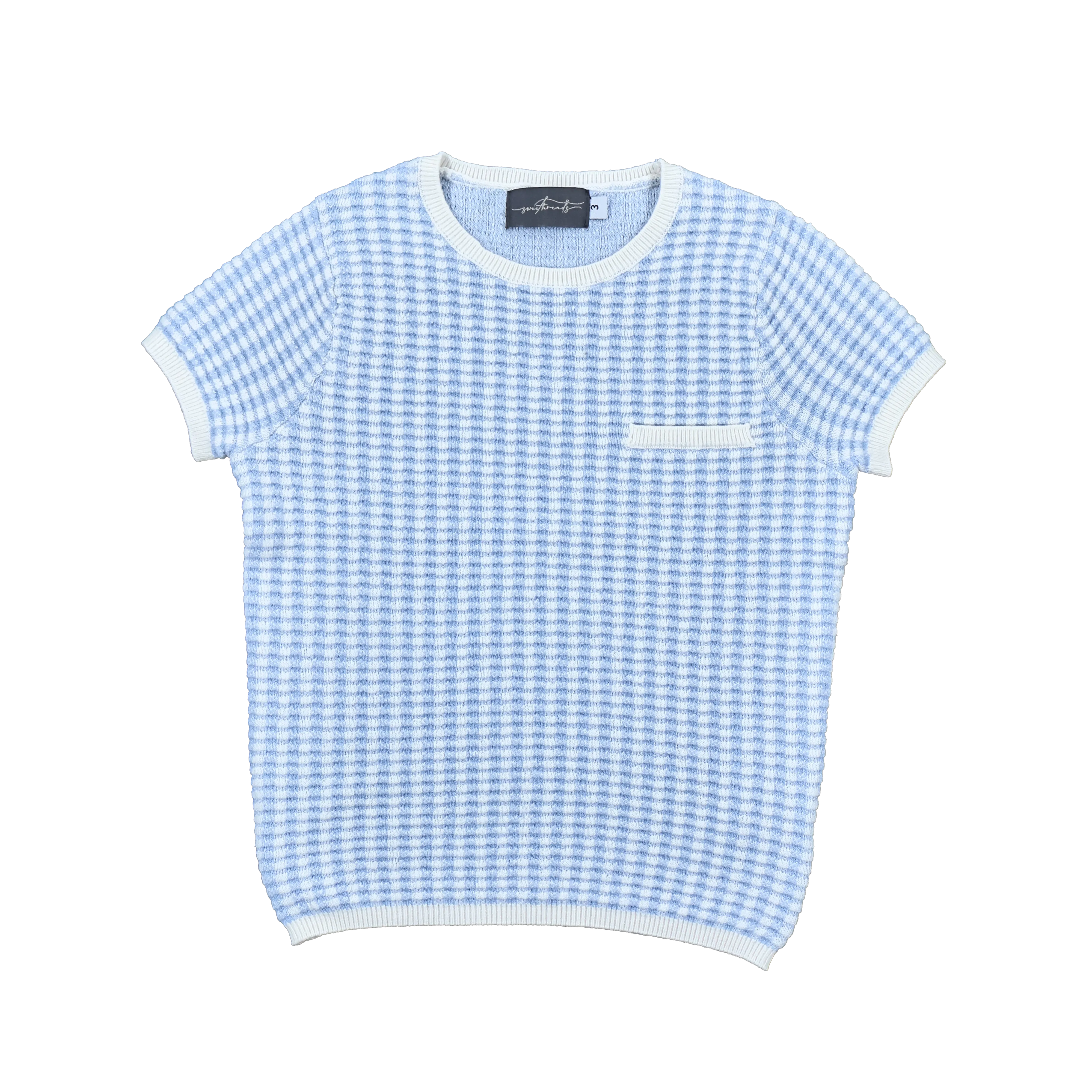 Sweet Threads Light Blue Benjiman Top