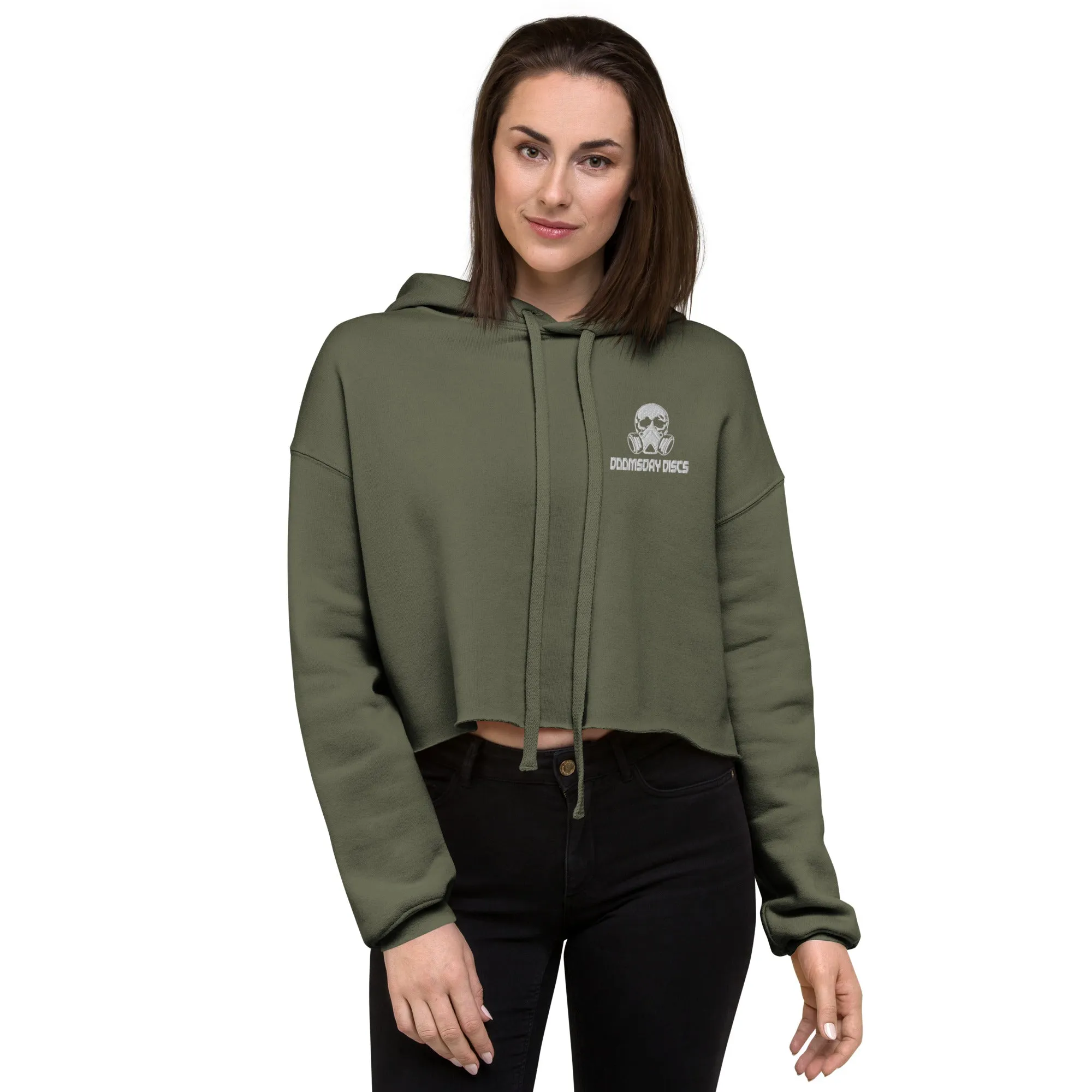 Team Doomsday Women's Crop Hoodie