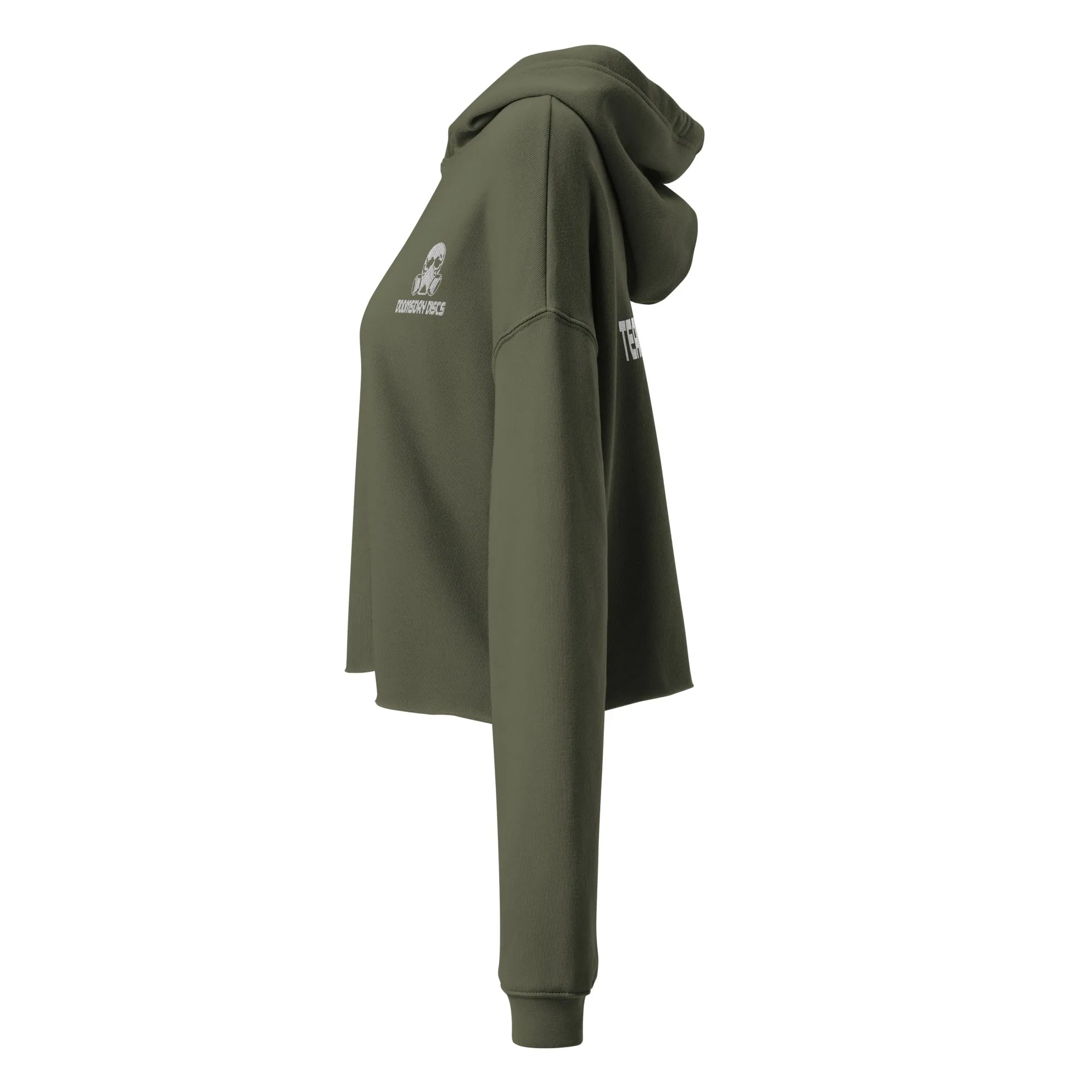Team Doomsday Women's Crop Hoodie
