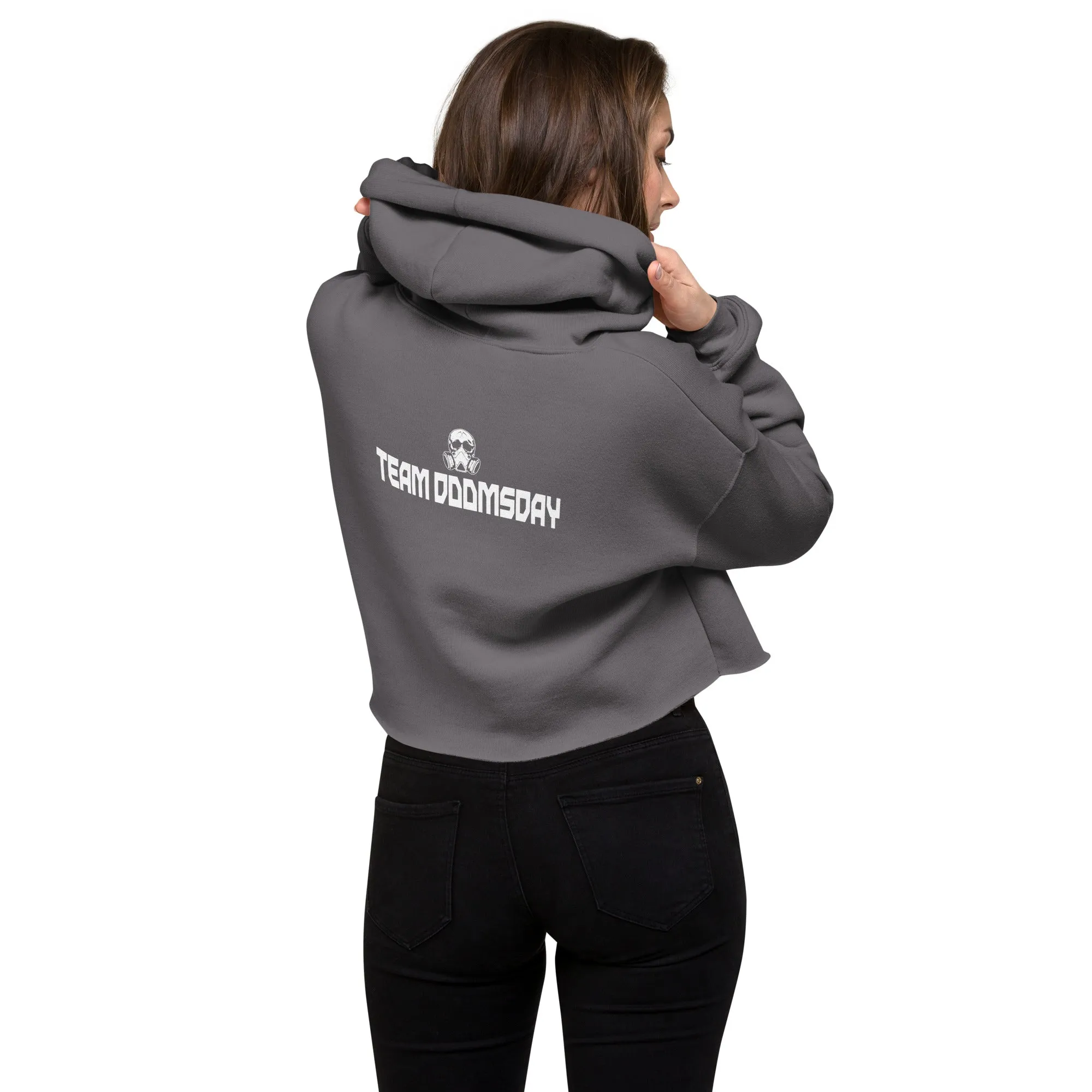 Team Doomsday Women's Crop Hoodie