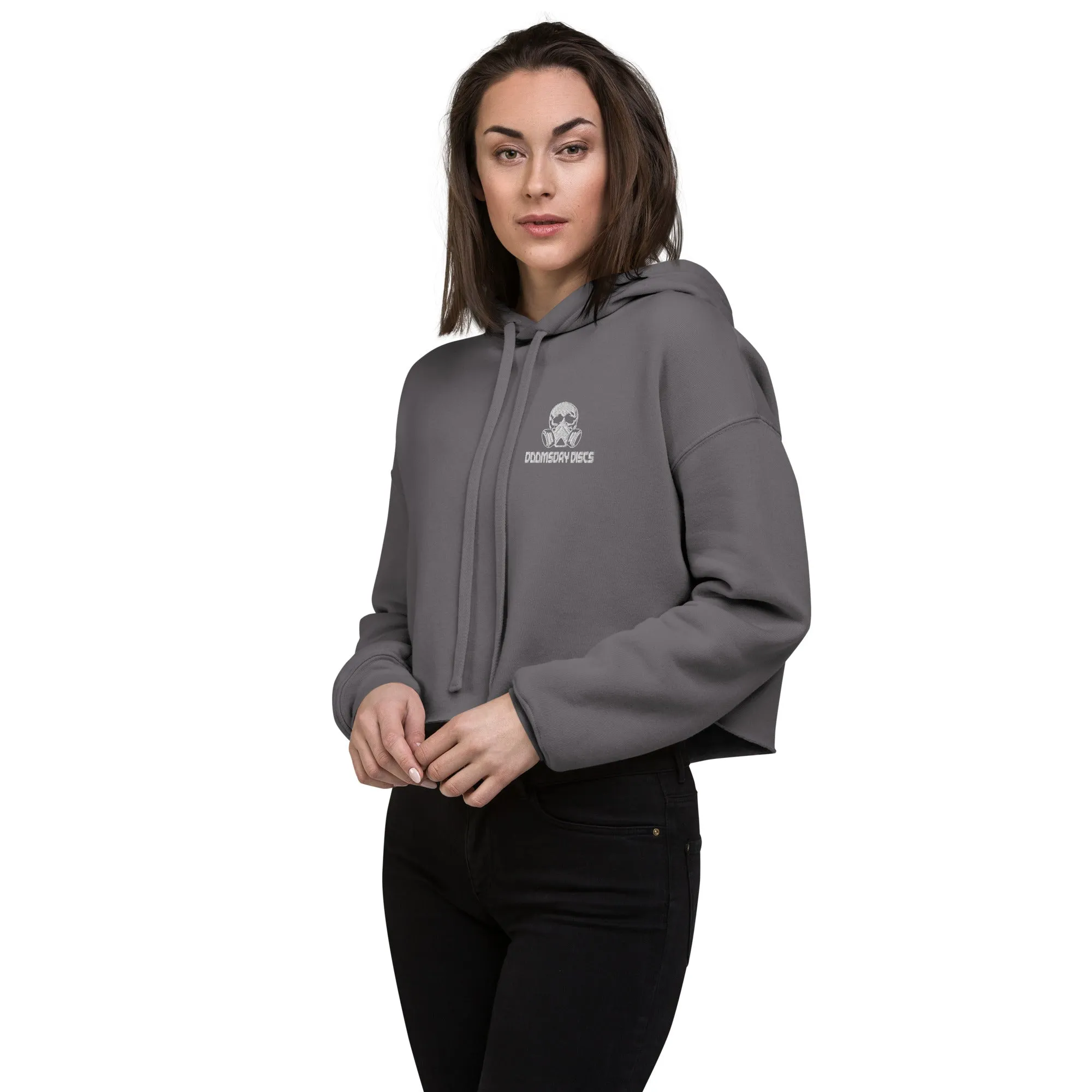 Team Doomsday Women's Crop Hoodie
