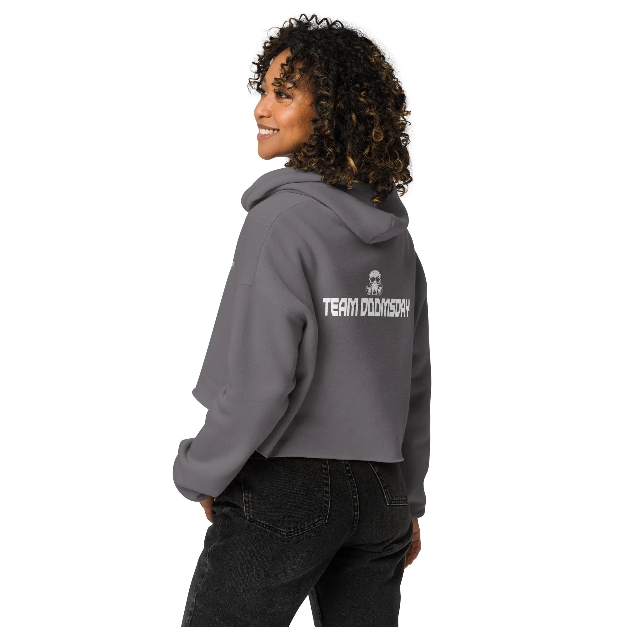 Team Doomsday Women's Crop Hoodie