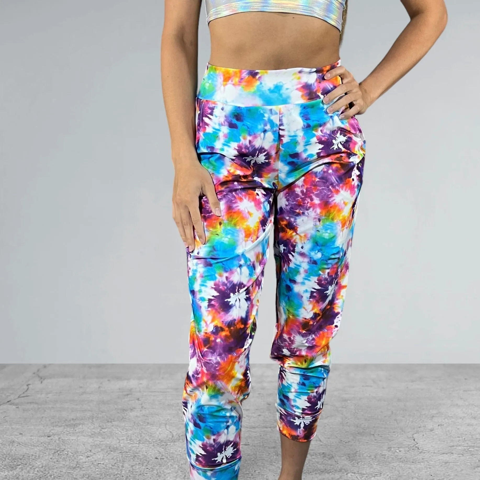 Tie Dyed Joggers w/ Pockets