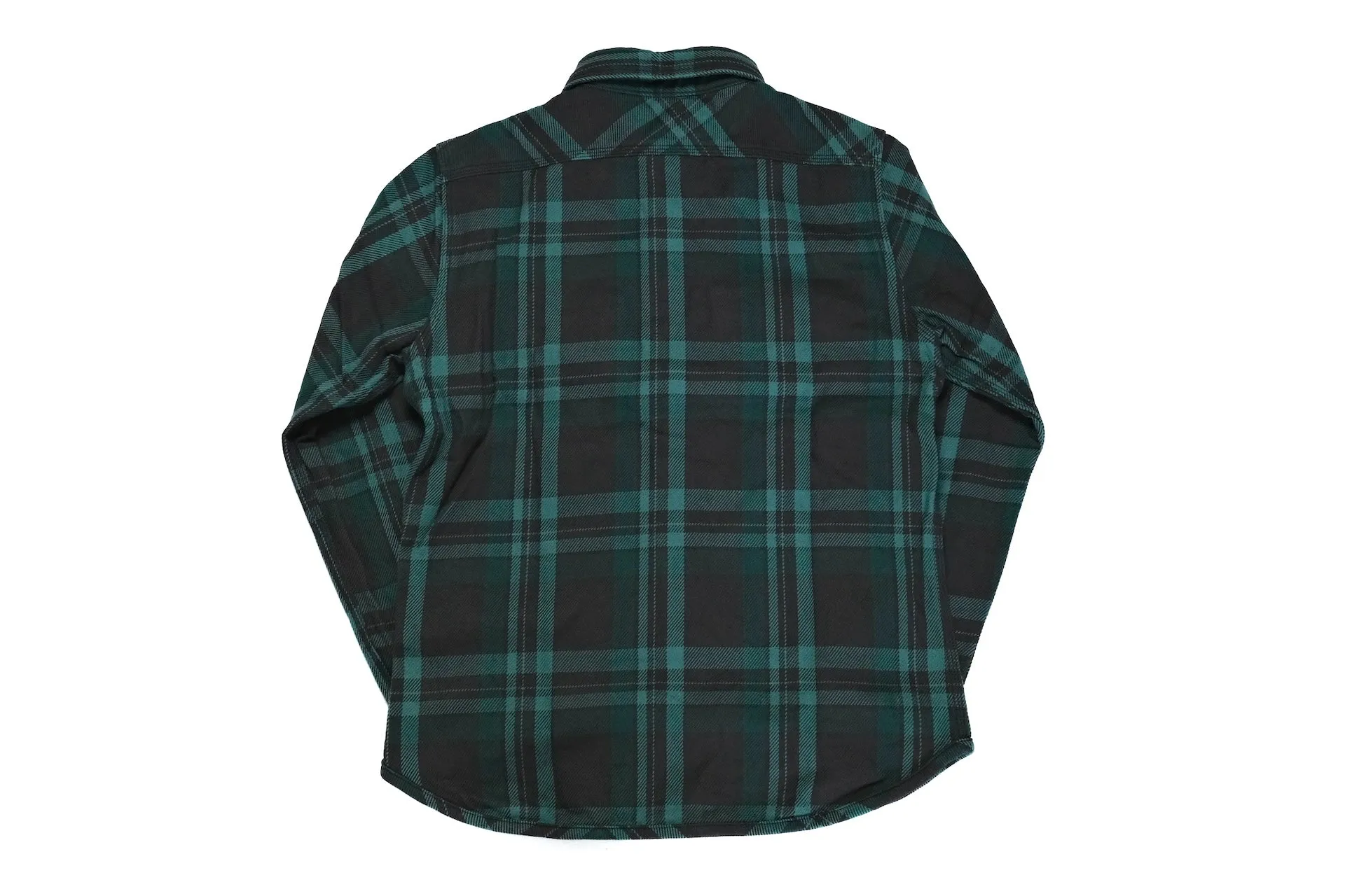 UES 15.5oz Ultra-Heavyweight Flannel Utility Workshirt (Forest Green)