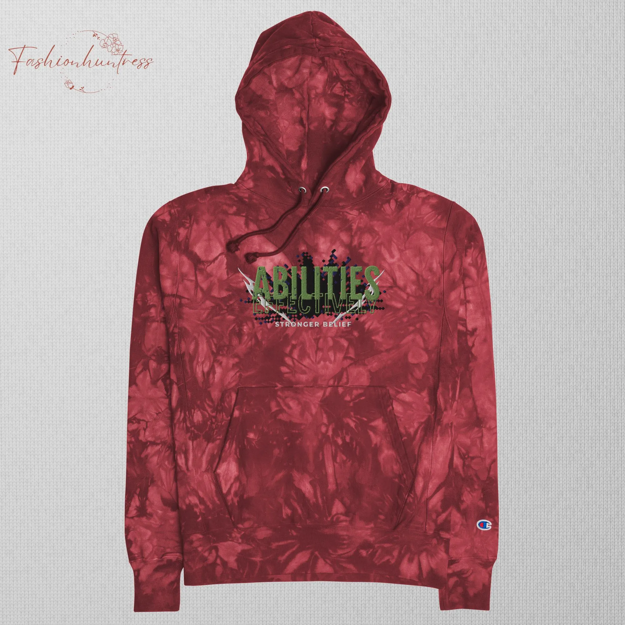 Unisex Champion tie-dye hoodie