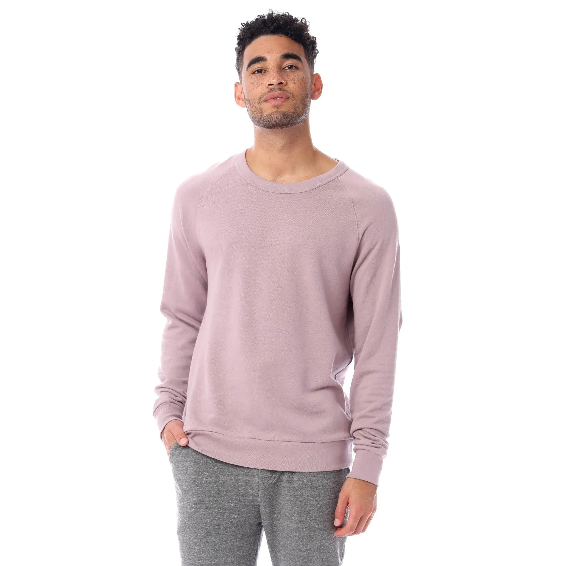 Washed Terry Champ (Light Mauve)